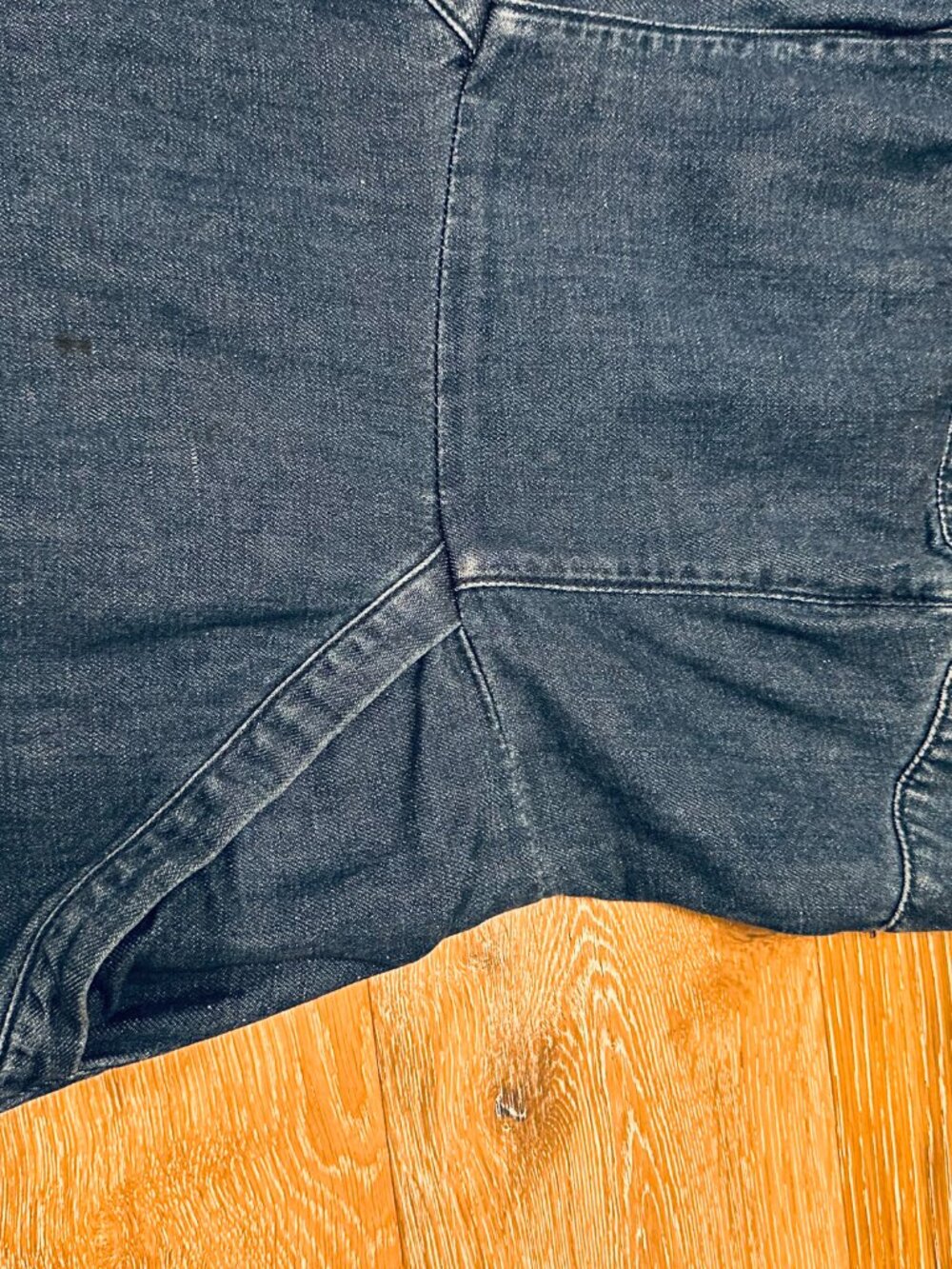 Anthropologie Holding Horses Strapless Denim A-Line Dress WITH POCKETS! - Picture 9 of 9